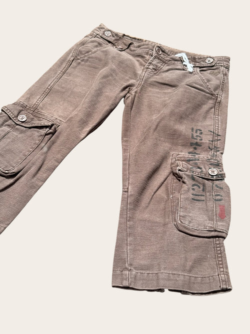 BERMUDA CARGO TEDDY SMITH MARRON W27 FEMME