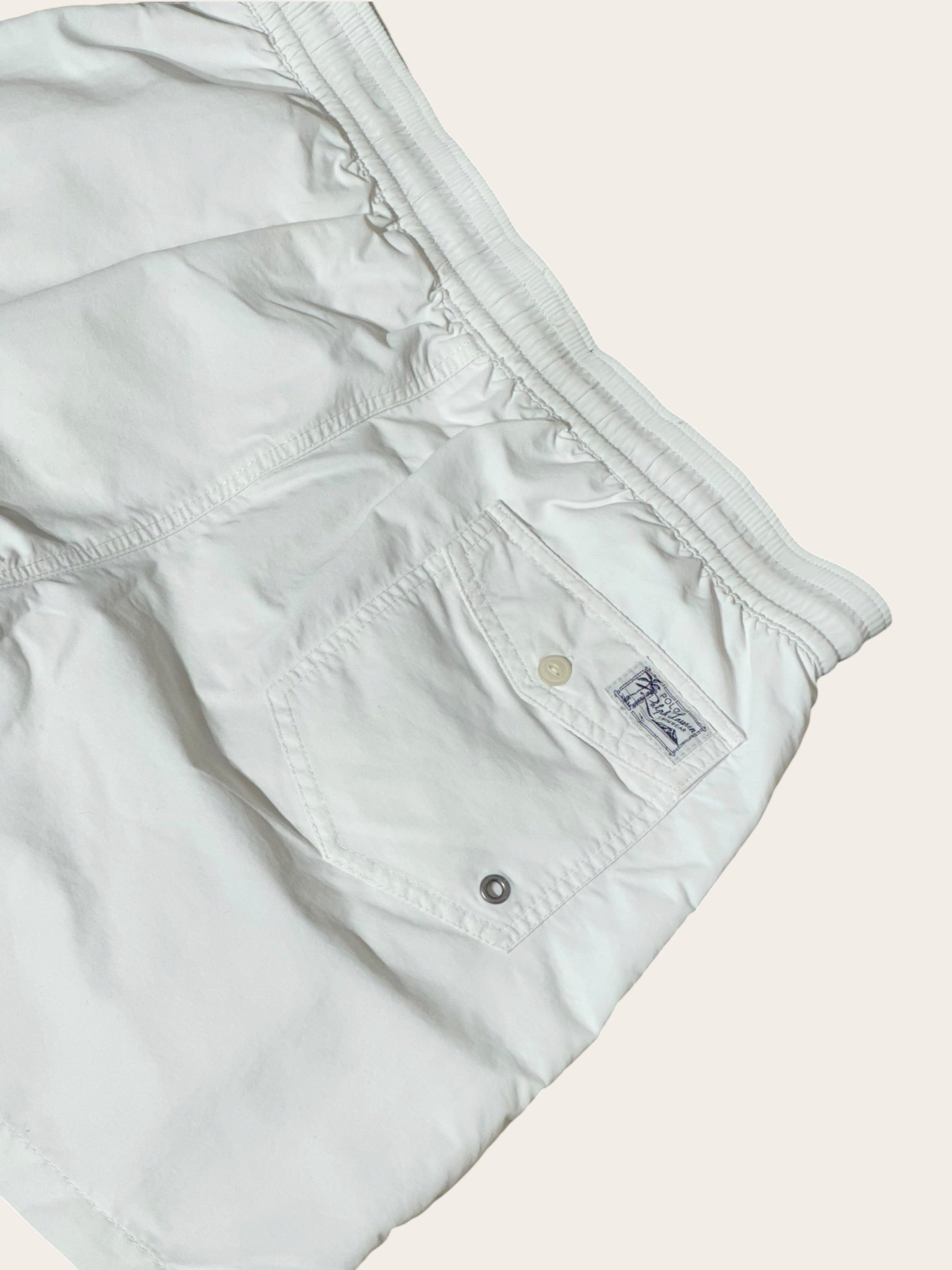 Short de bain Polo Ralph Lauren – Blanc – M – Homme — photo complémentaire 4