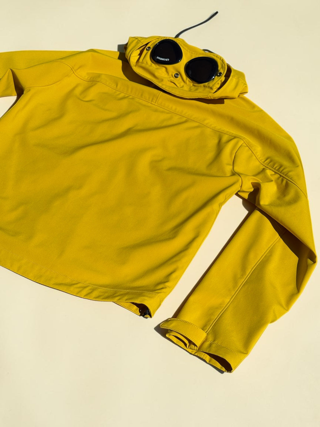 Veste C.P. Company Goggle Softshell – Jaune – T.44 – Mixte — photo complémentaire 5