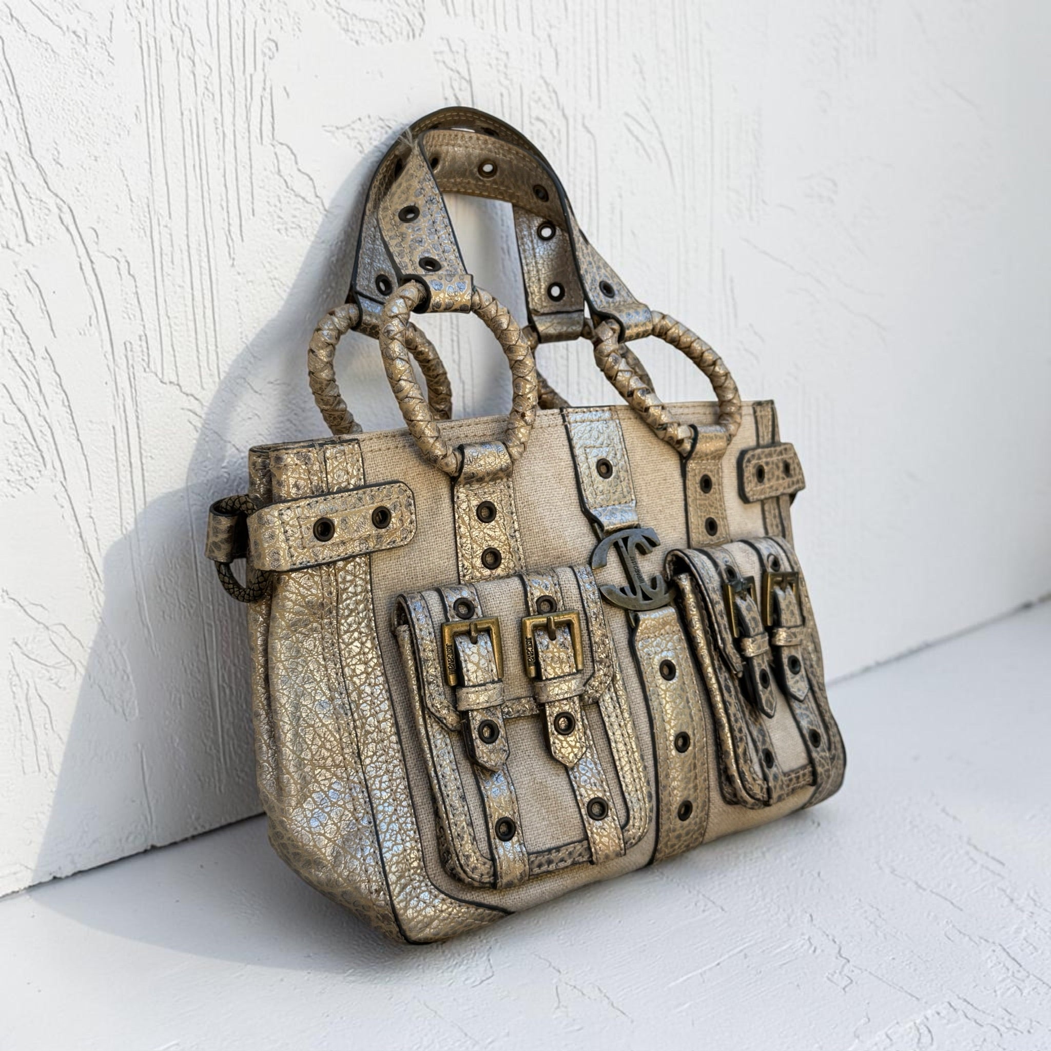 Sac Just Cavalli Multipoche Vintage Y2K Femme
