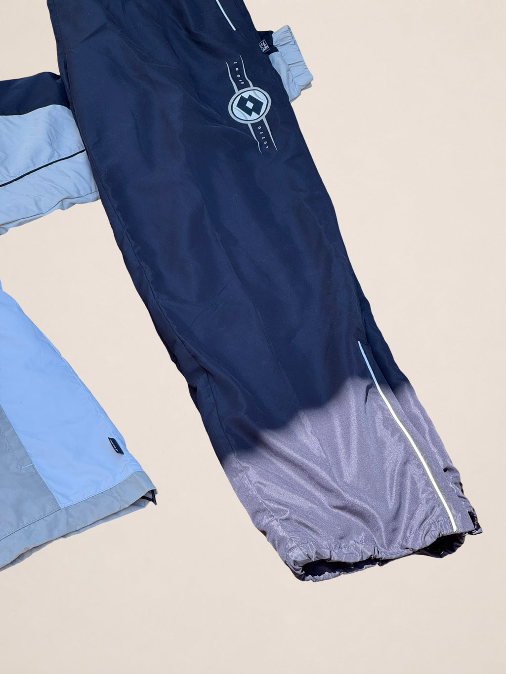 Ensemble de survêtement Lotto – Gris et bleu – XL – Mixte – Vintage — photo complémentaire 3