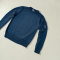 Pull C.P. Company Fleece Knit Bleu - L - homme