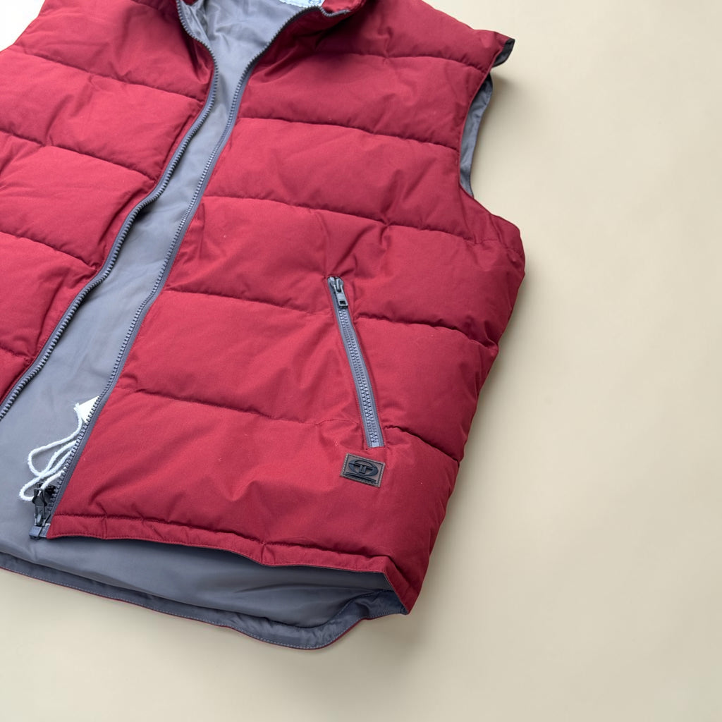 Doudoune sans manches Sergio Tacchini – Rouge – 2XL – Homme — photo complémentaire 2