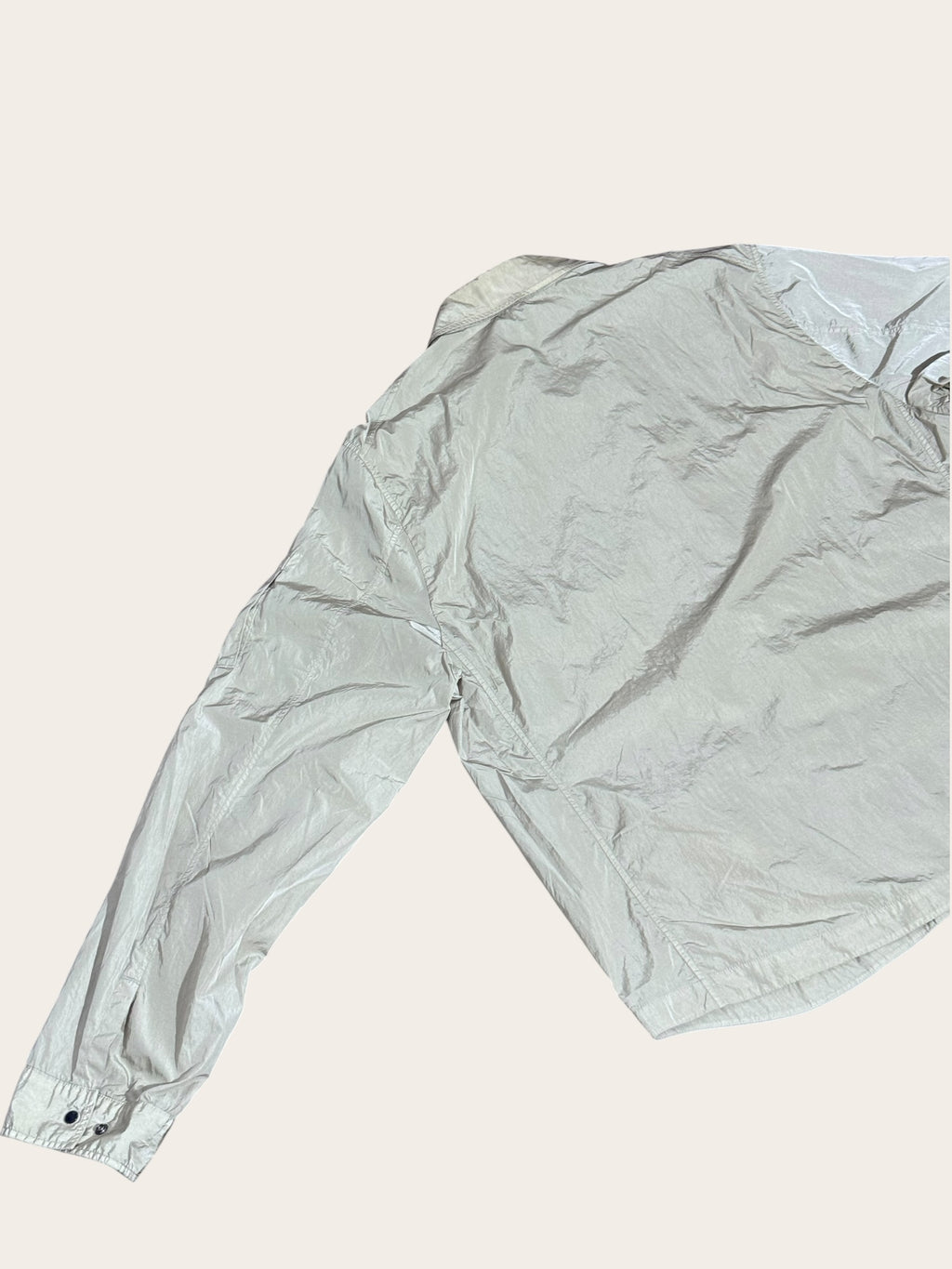 Veste C.P. Company Chrome-R – Kaki métallisé – XXL – Mixte — photo complémentaire 4