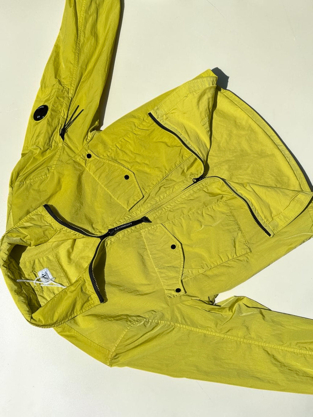 C.P. Company Chrome-R jacket fluorescent yellow size S men's – view 3