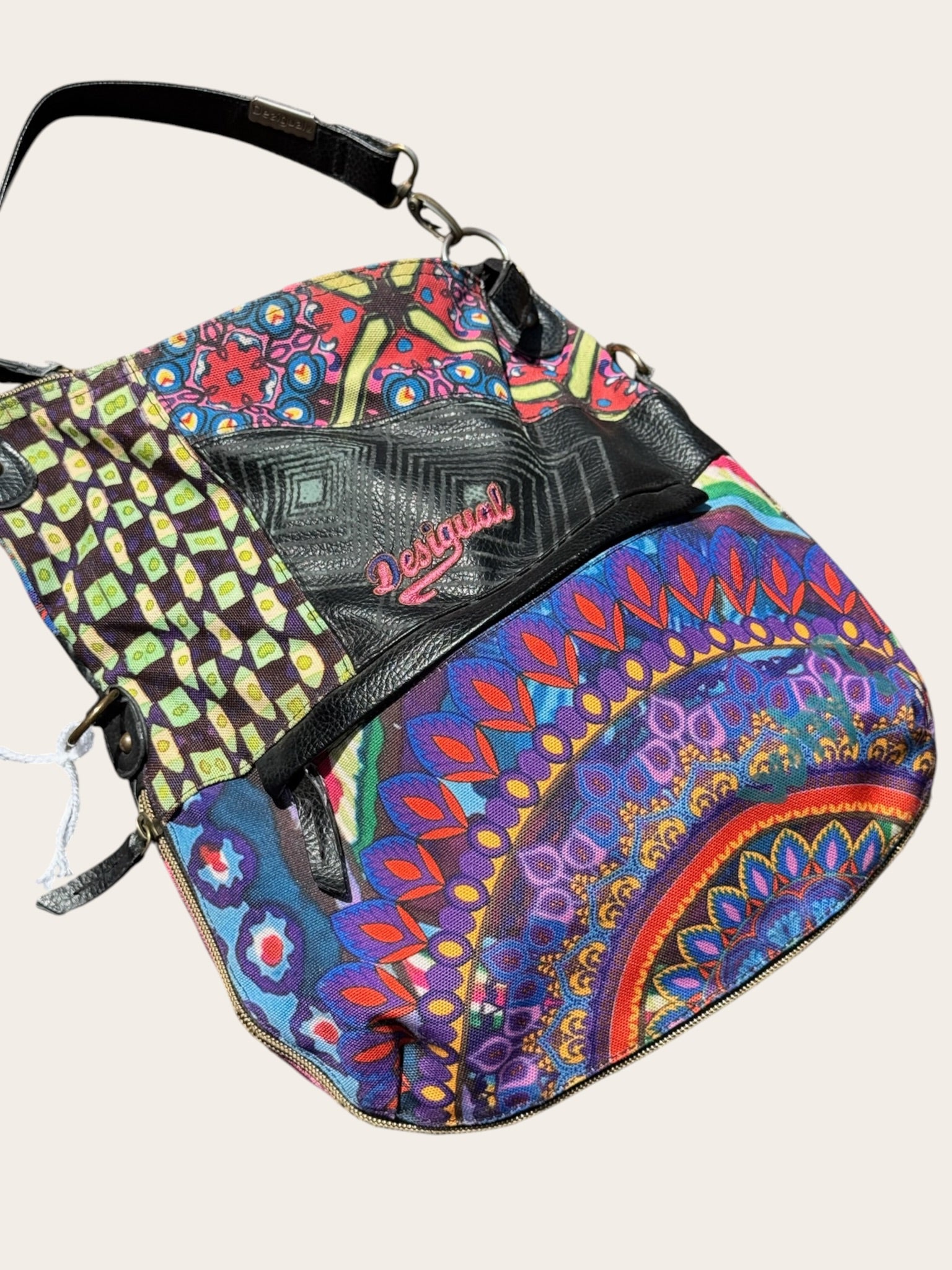 Sac Desigual Multicolore Femme Vintage Taille Unique