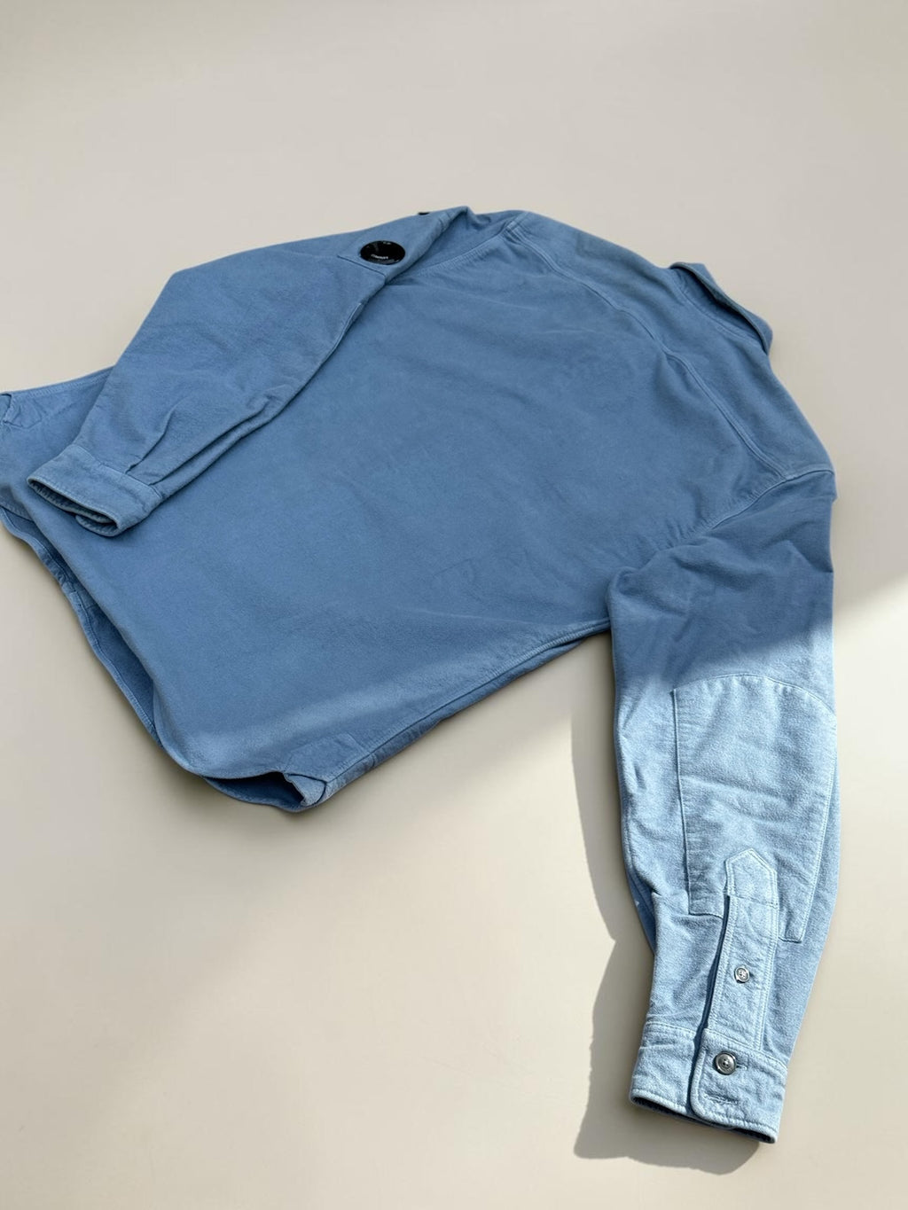 Surchemise C.P. Company Lens – Bleu ciel – M – Homme — photo complémentaire 4