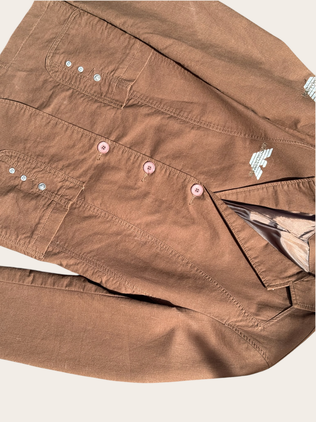 Blazer Giorgio Armani – Marron – XL – Femme — photo complémentaire 3