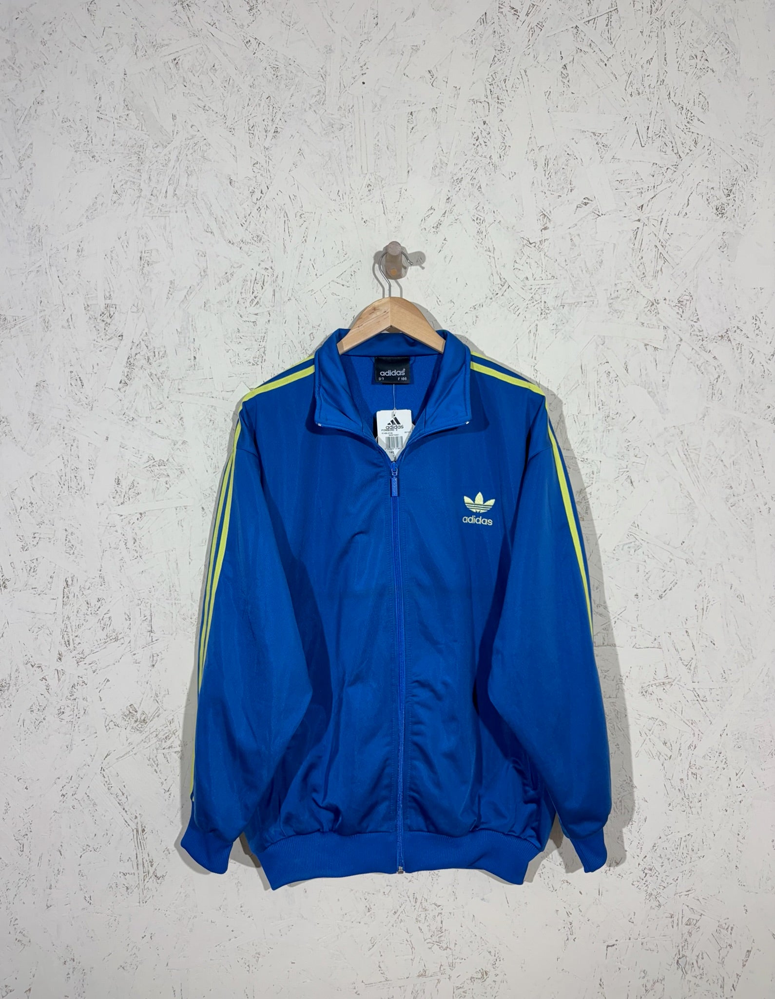 veste Adidas Firebird Track Bleu – L - vintage - mixte