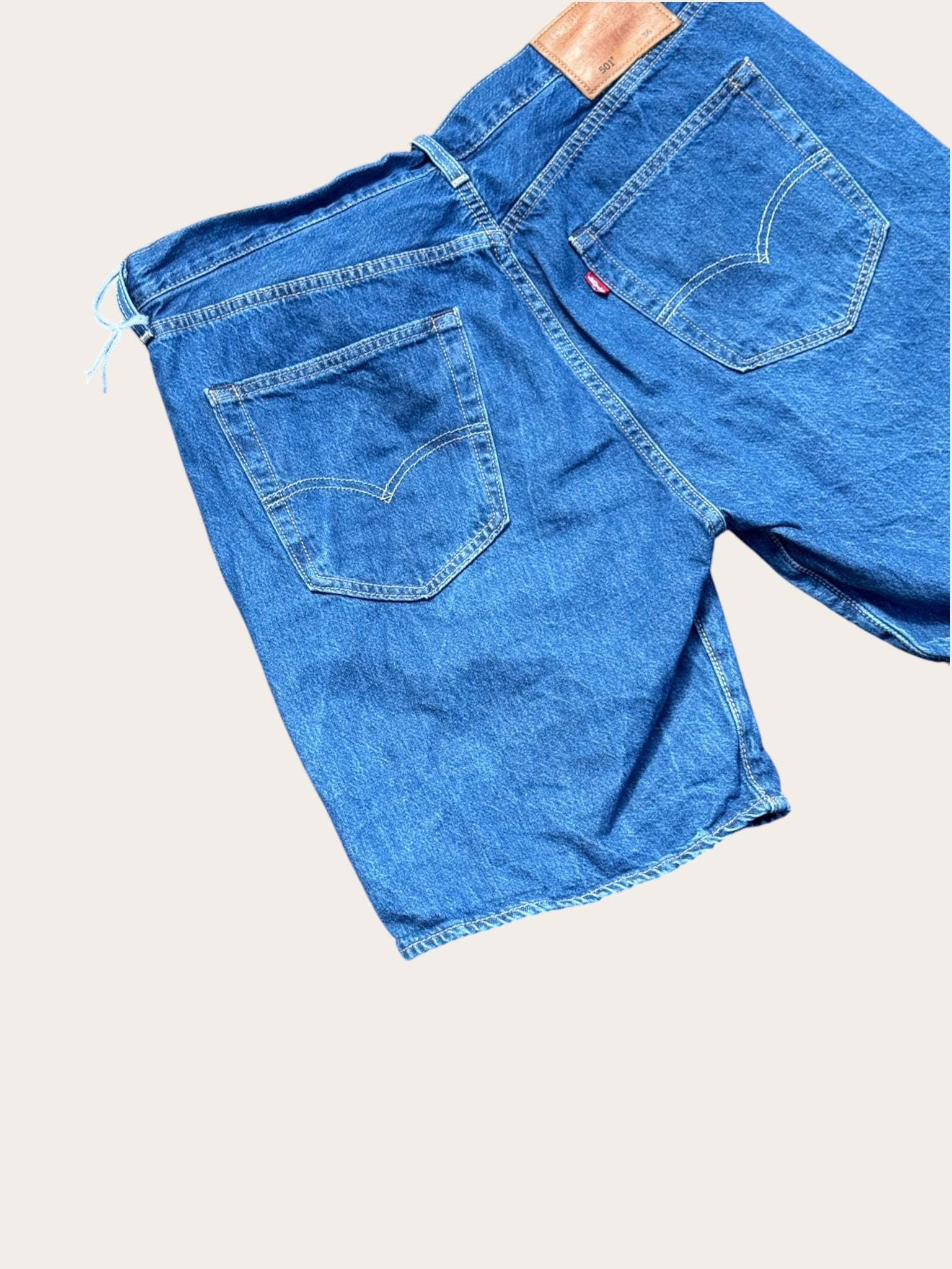 Levi’s 501 Short Denim Bleu Homme Taille 44