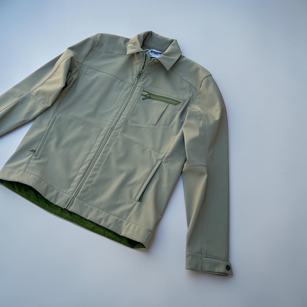 Veste Salomon Clima Pro Softshell – Verte – L – Homme — vue principale