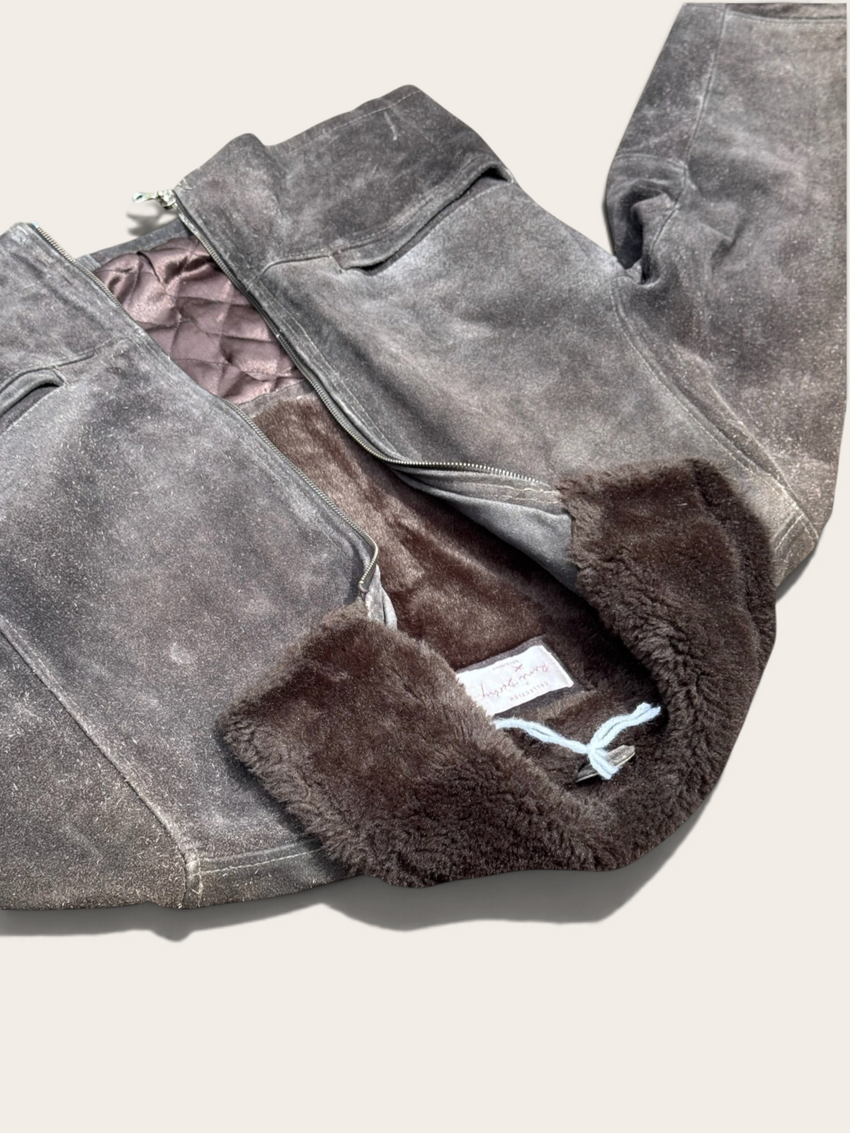 Blouson en cuir – René Derhy – M – Femme – Vintage
