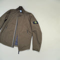 Veste Stone Island Soft Shell-R vert olive – L – Mixte