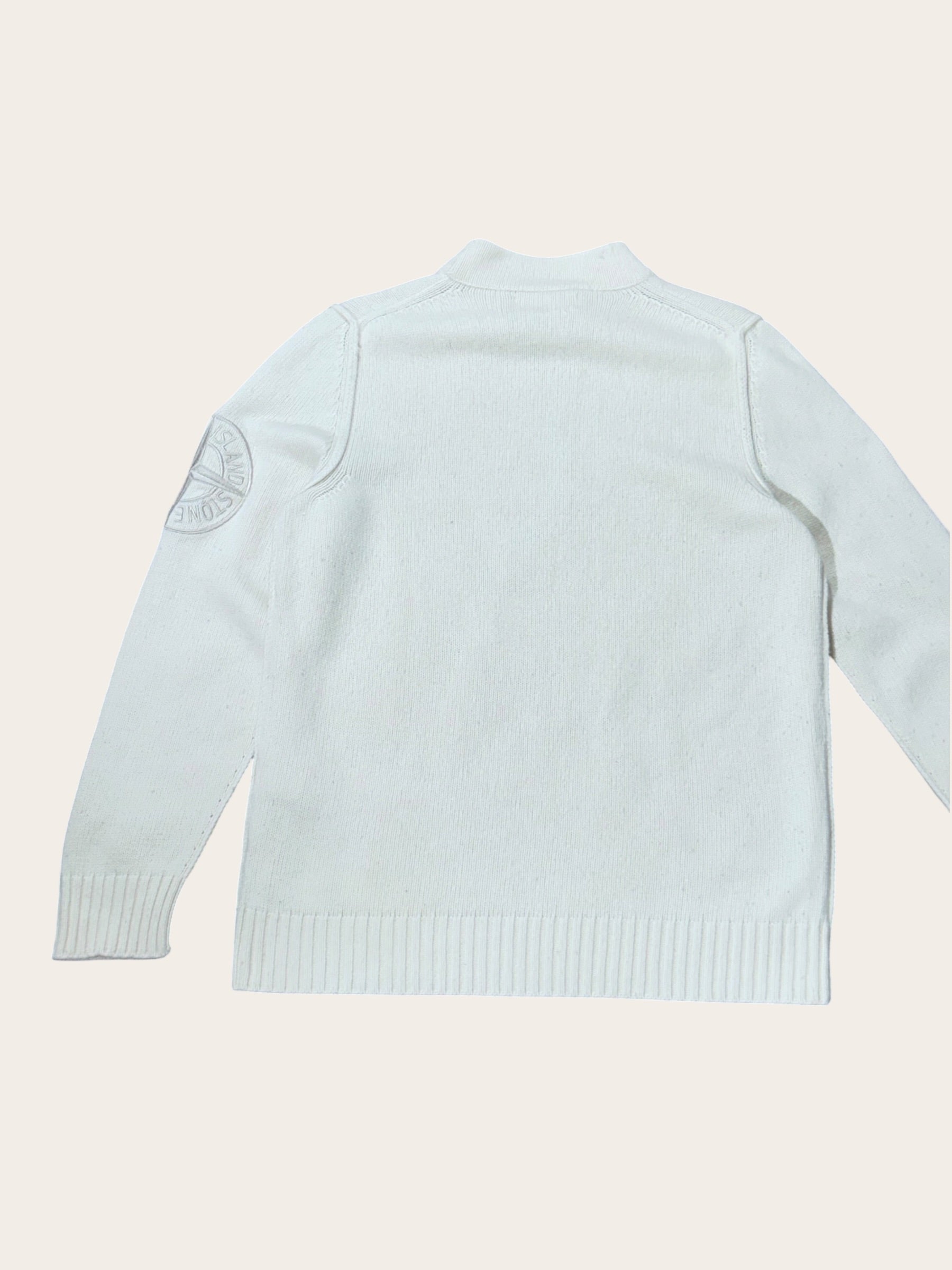 Pull Stone Island – Crème – M – Mixte — photo complémentaire 4