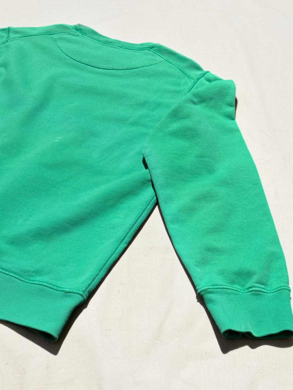 Sweat Stone Island à badge Compass – Vert – XL – Mixte — photo complémentaire 5