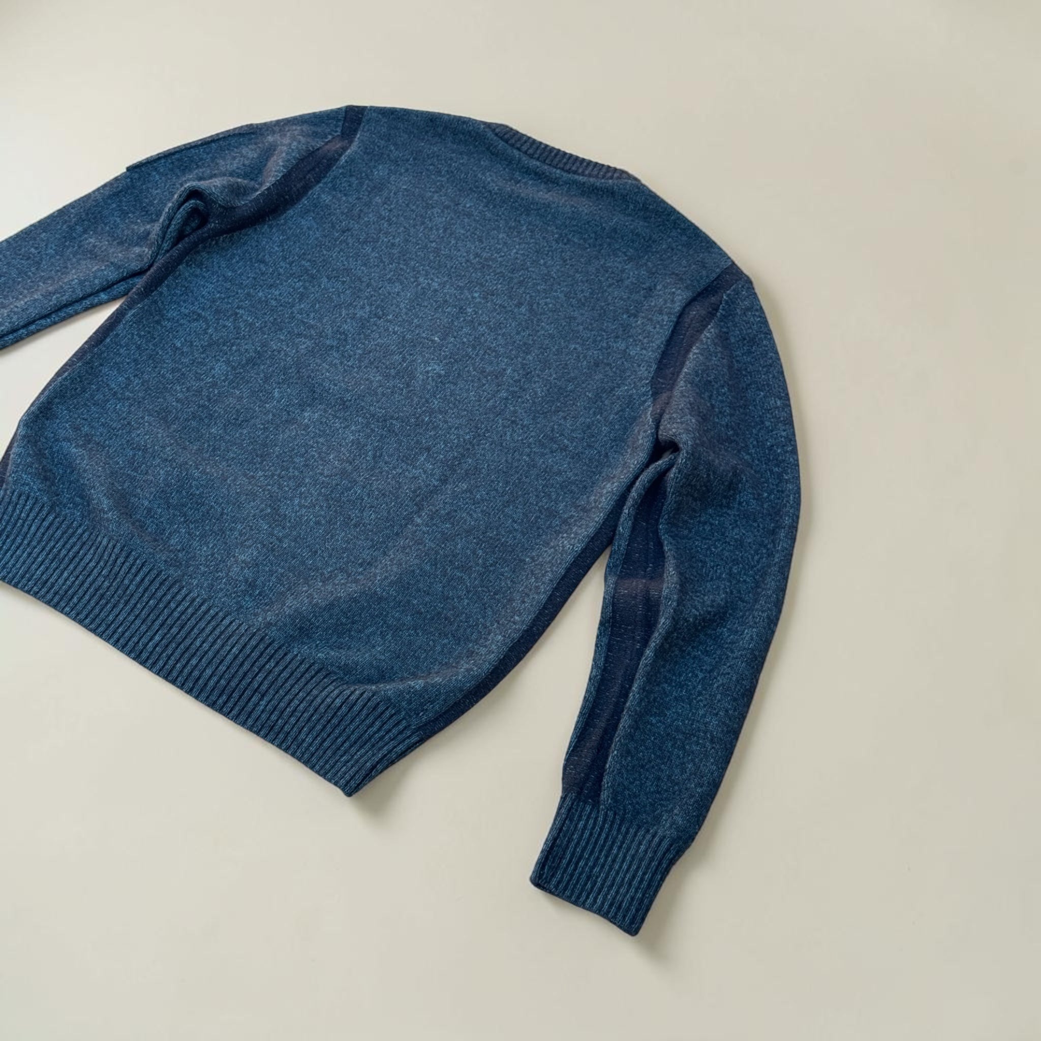 Pull C.P. Company Fleece Knit Bleu - L - homme