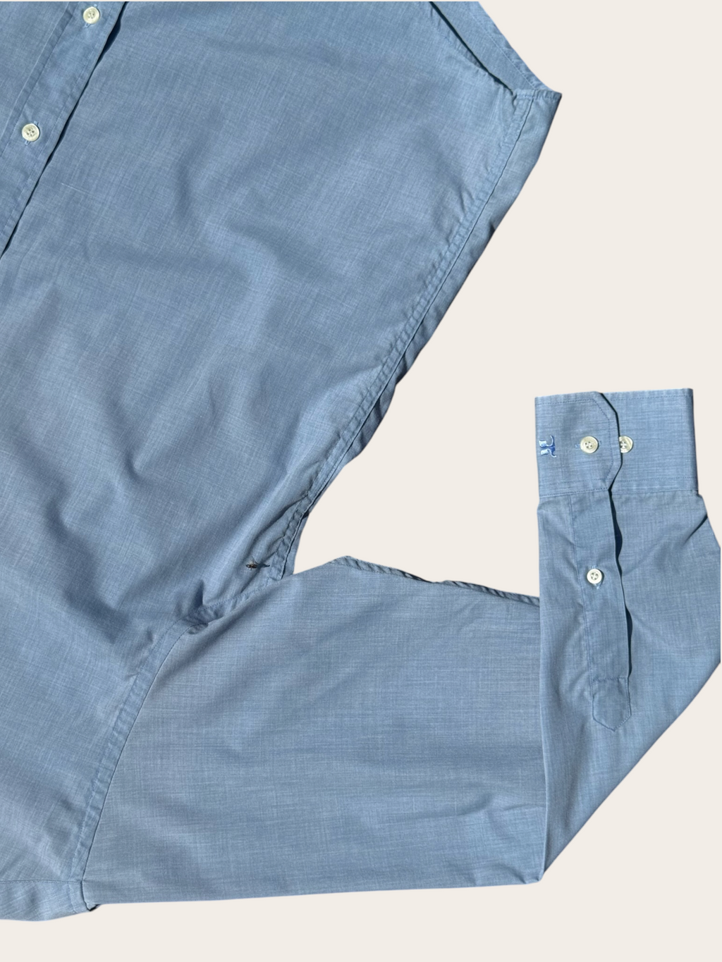 Courrèges shirt sky blue size 40 men's – view 3