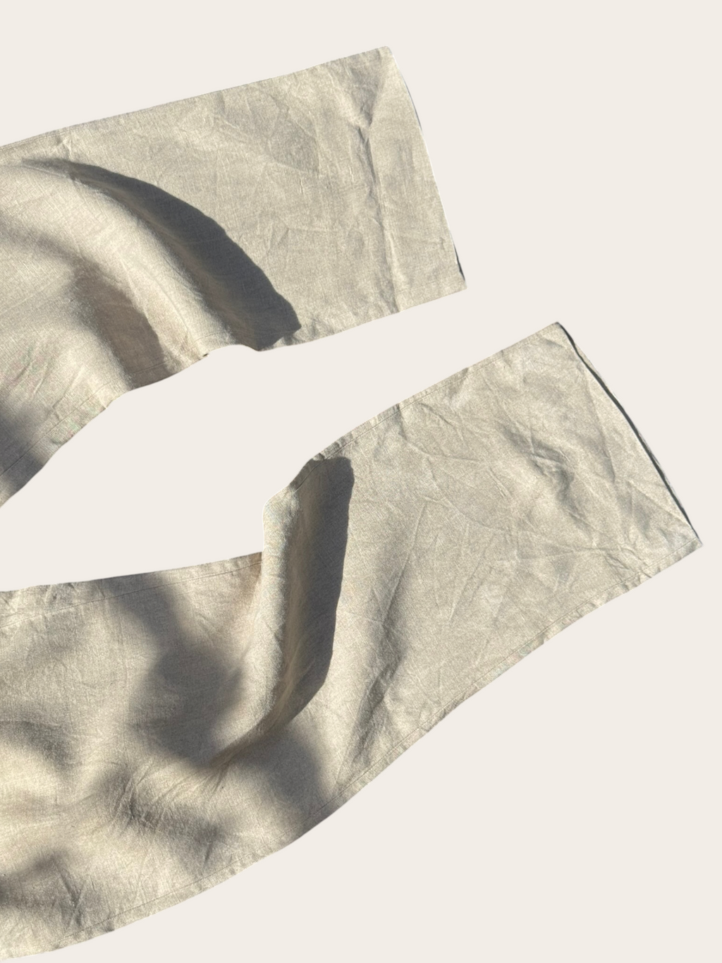 Pantalon Kenzo en lin – Écru – 54/48 – Mixte — photo complémentaire 3