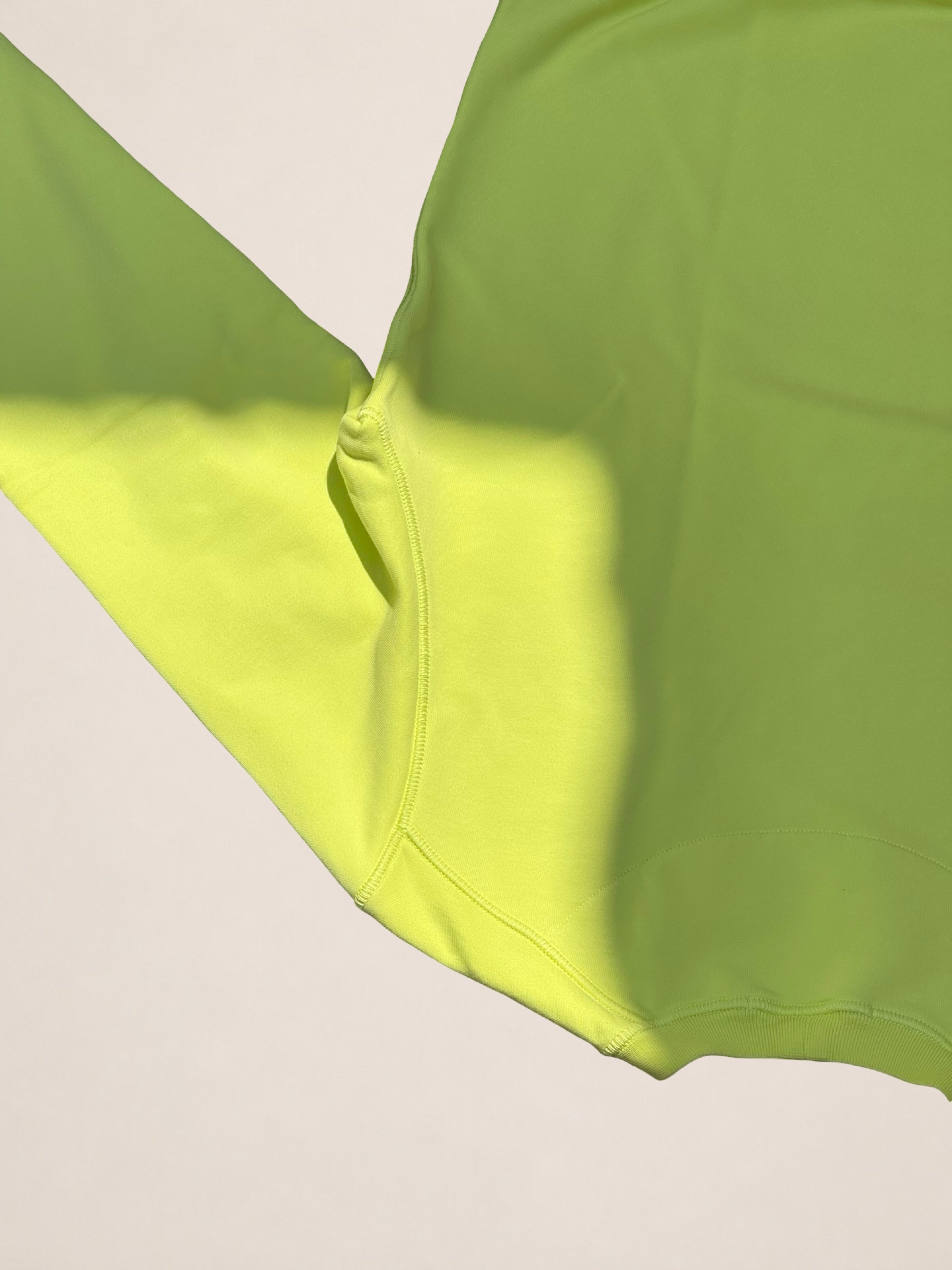Sweat Stone Island col rond – Jaune fluo – S – Mixte — photo complémentaire 6