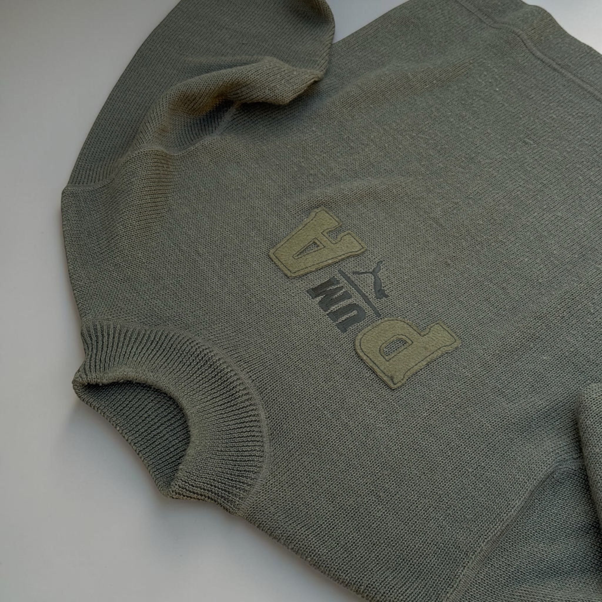 PULL PUMA LOGO BRODÉ
KAKI - L - VINTAGE - Mixte