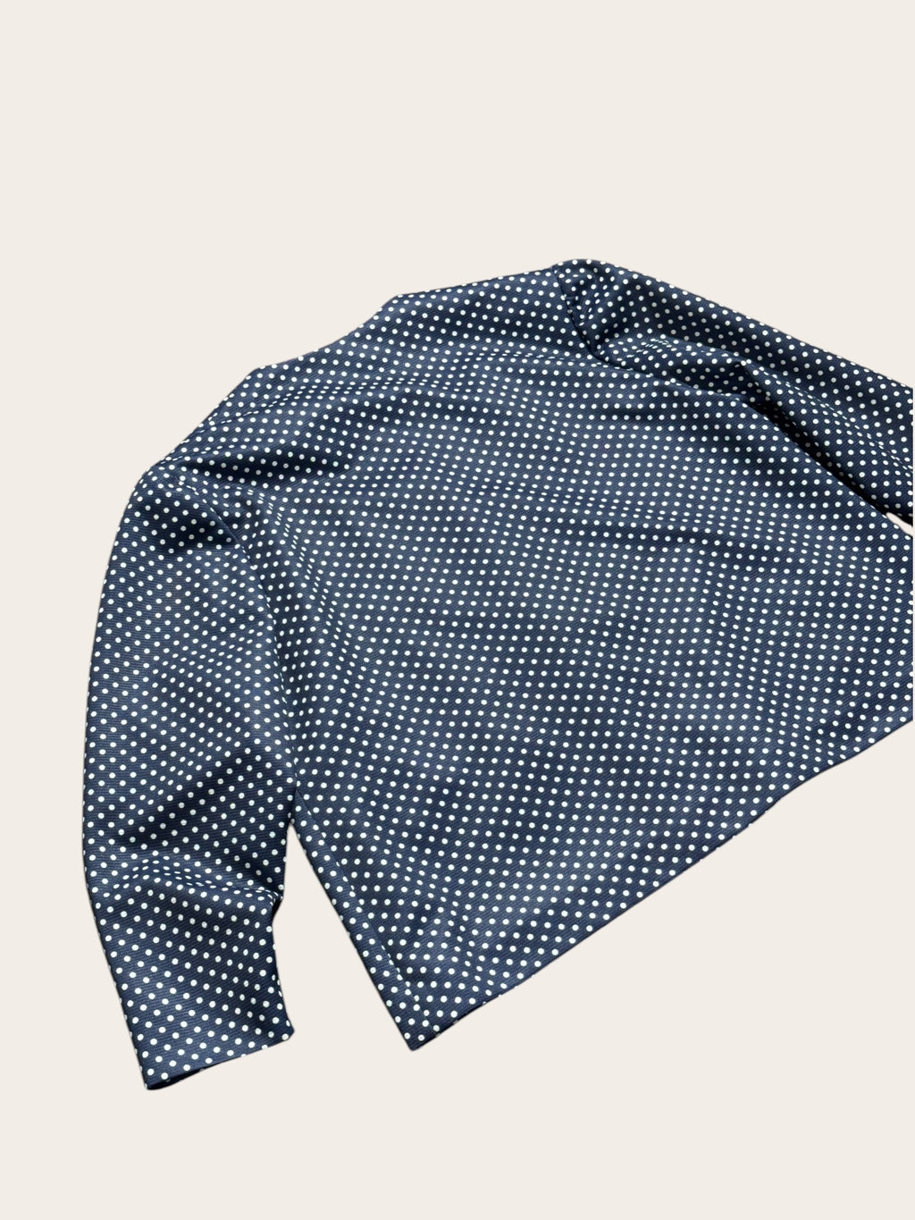 Blazer à pois Marcelle Griffon – Bleu marine et blanc – T.6 – Femme — photo complémentaire 4