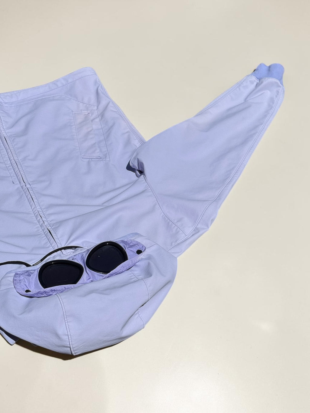 Veste C.P. Company GD Shell Goggle – Lavande – T.52 – Homme — photo complémentaire 3