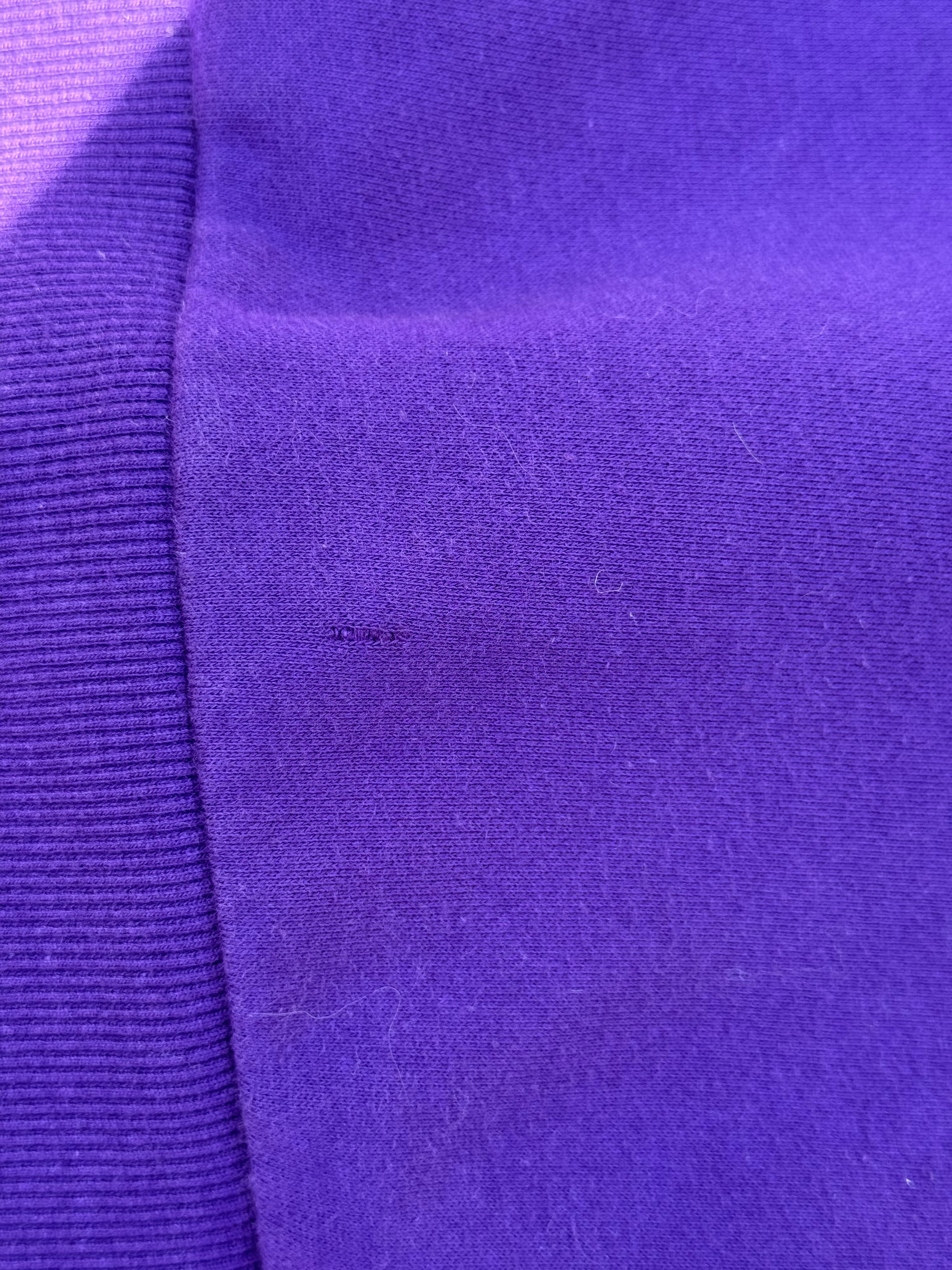 Adidas Originals Letterman Jacket Violet Blanc XL Homme
