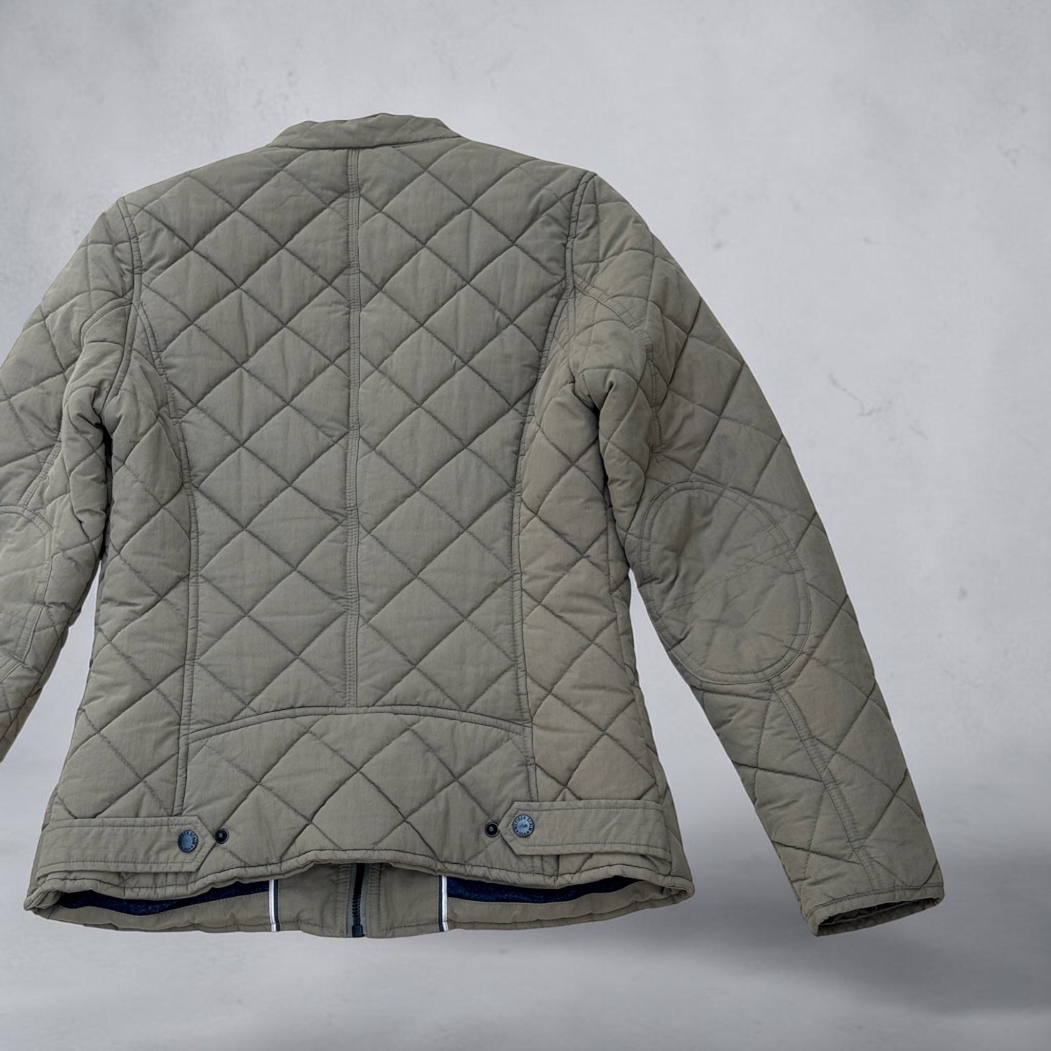 VESTE MATELASSÉE TOMMY HILFIGER KAKI – S – VINTAGE – femme