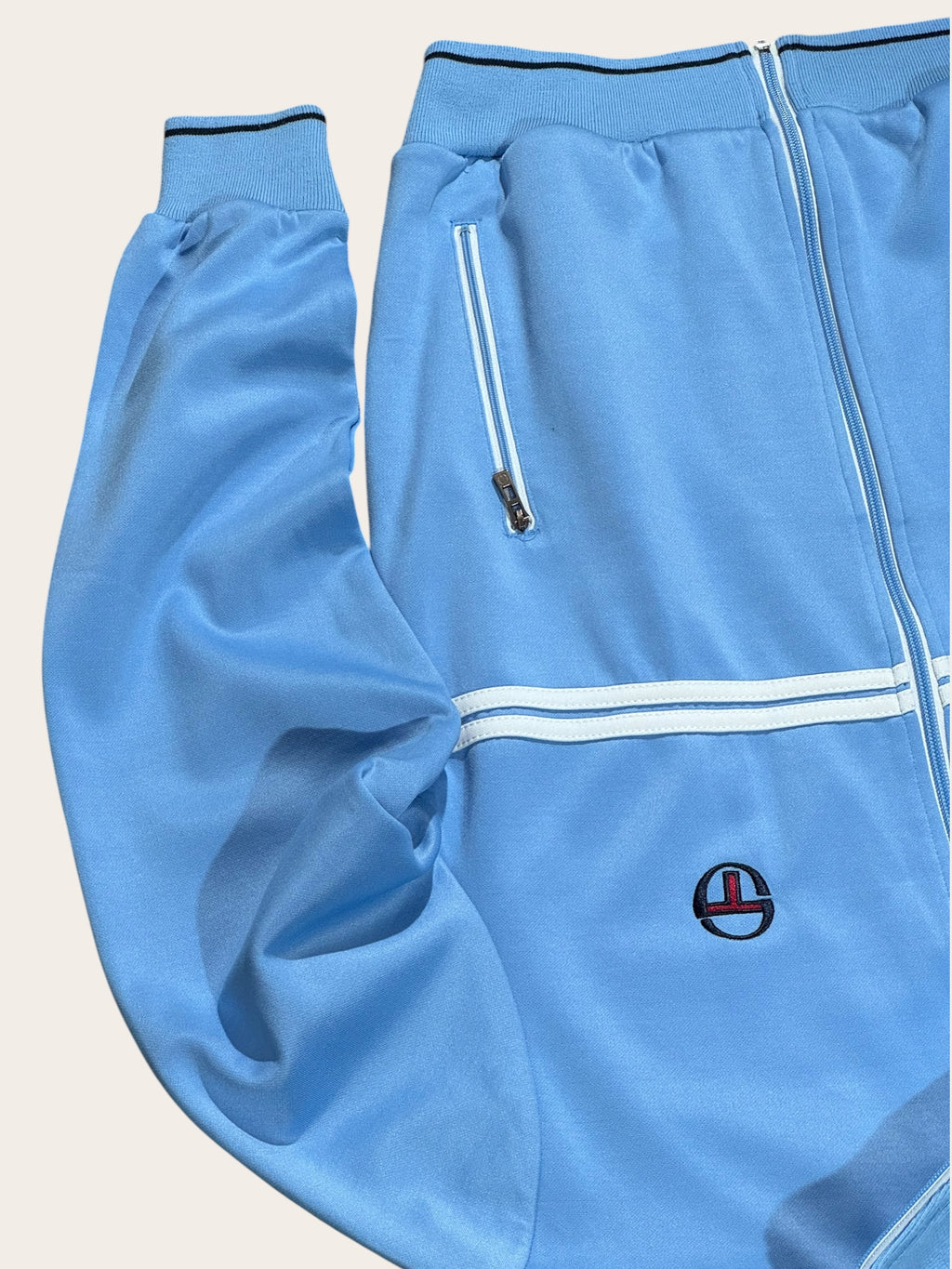 Veste Sergio Tacchini – Bleu ciel – L – Mixte — photo complémentaire 3
