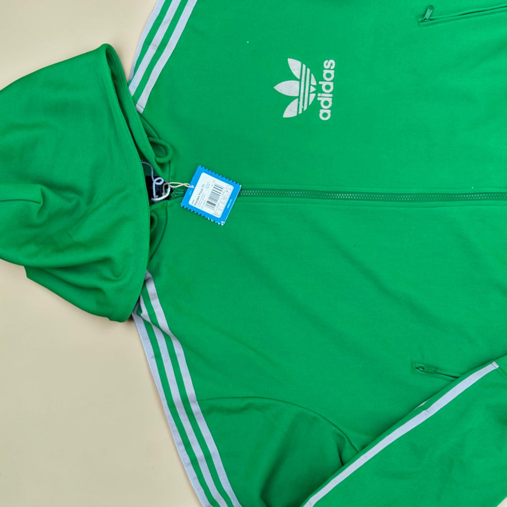 Veste à capuche Adidas Originals Hooded Track Top – Verte – 2XL – Mixte – Vintage — photo complémentaire 3