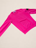 Sweat Stone Island col rond – Rose fuchsia – S – Mixte — vue principale