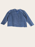 Blazer à pois Marcelle Griffon – Bleu marine et blanc – T.6 – Femme — vue principale