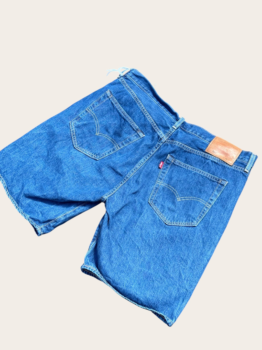 Short Levi’s 501 en denim – Bleu – W36 – Homme – Vintage — photo complémentaire 4