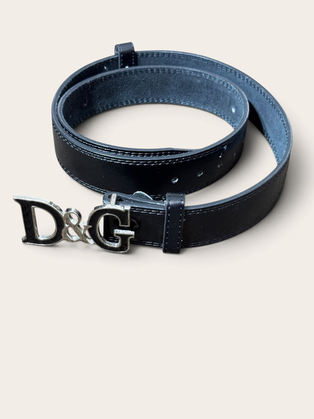 Ceinture en cuir – Dolce & Gabbana – XL – Mixte – Vintage