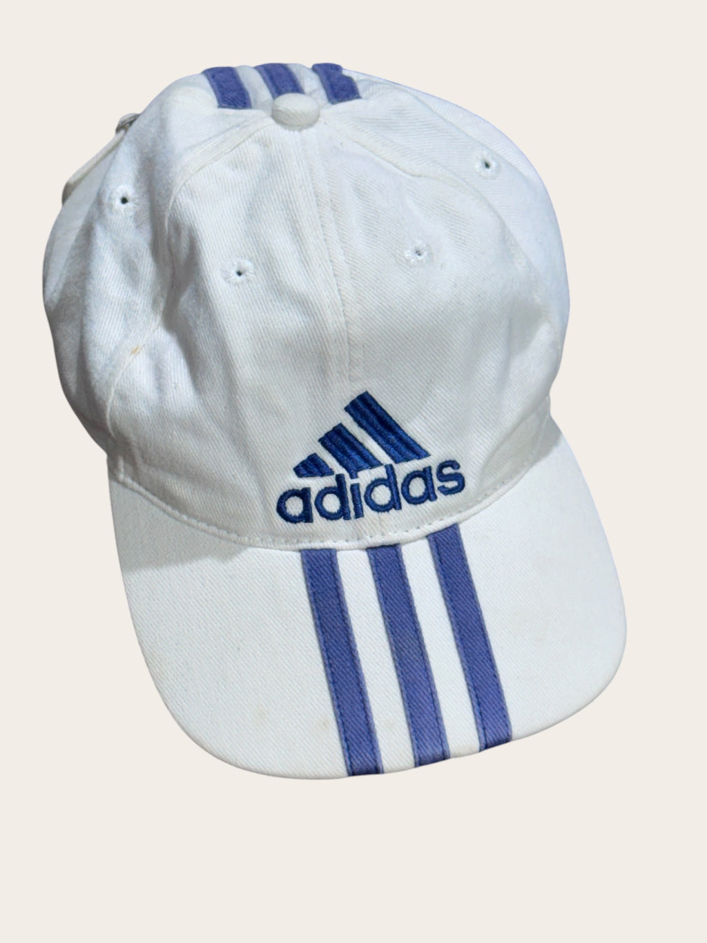 Casquette Adidas – Blanche et bleue – Taille unique – Mixte — vue principale