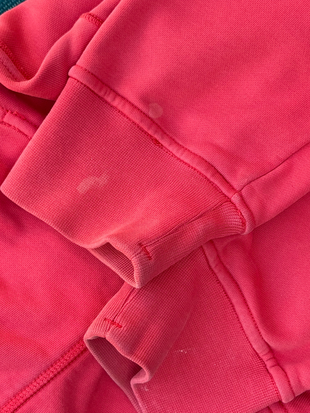 Sweat à capuche Stone Island Garment Dyed – Rouge – XL – Mixte — photo complémentaire 8