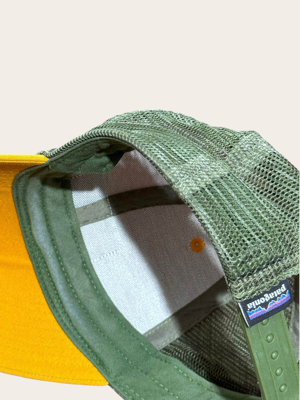 Casquette Patagonia – Jaune et kaki – Taille unique – Mixte — photo complémentaire 3