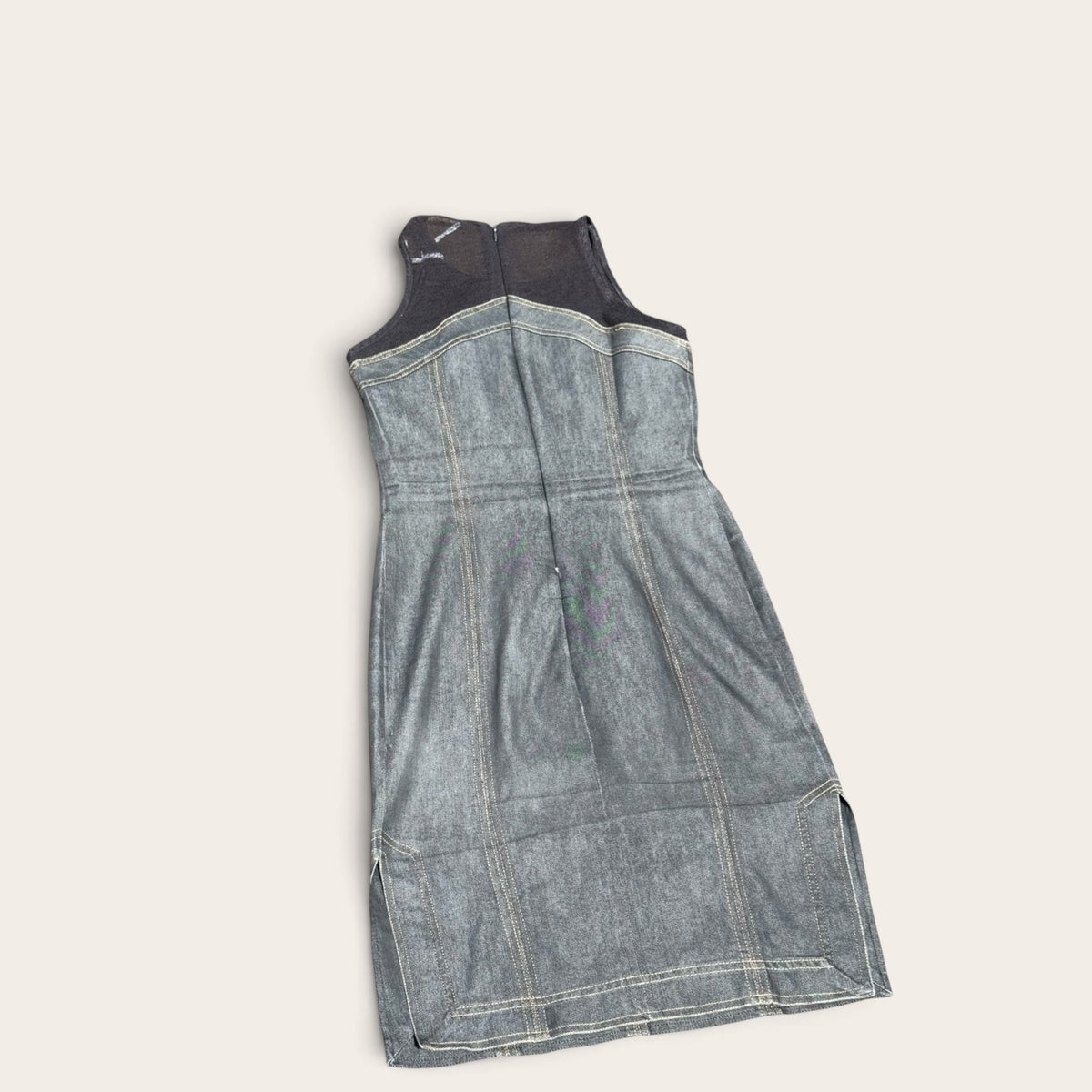 Cop.Copine Denim Dress – Grey – XS/S – Women's – Y2K