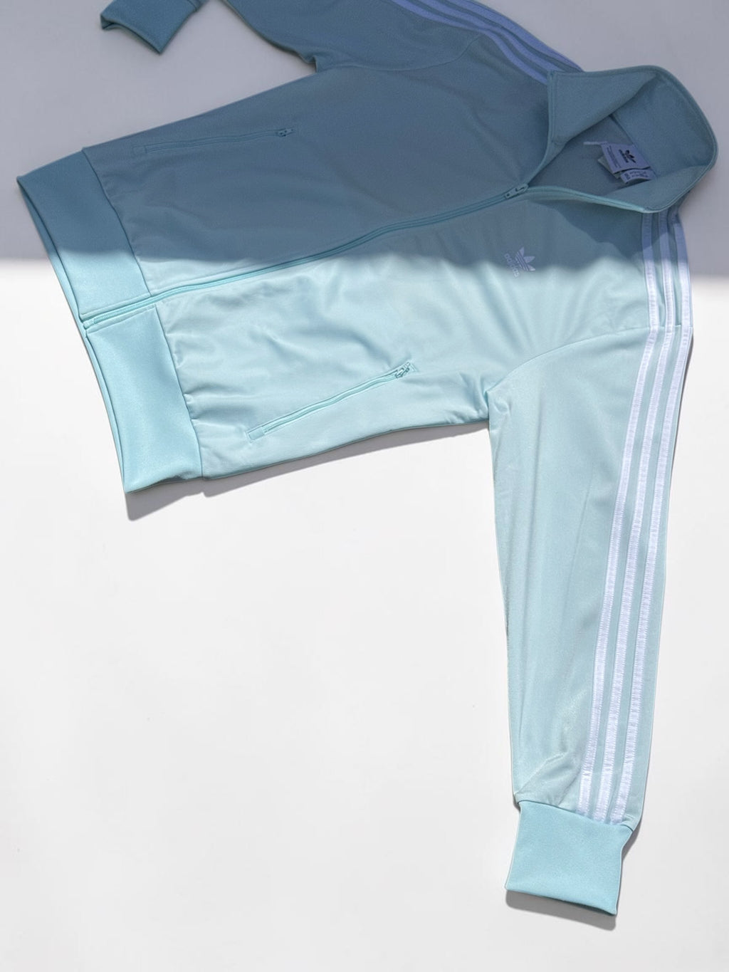 Veste de survêtement Adidas Originals Firebird – Bleu ciel – M – Mixte — photo complémentaire 3