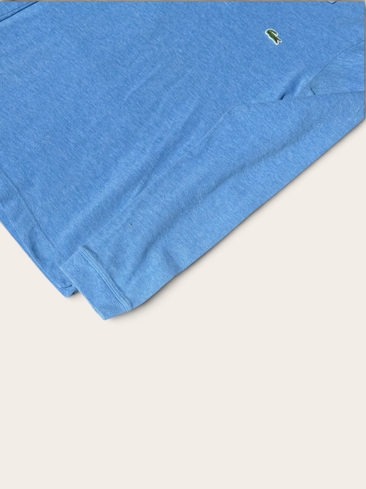 Lacoste Slim Fit Long-Sleeve Polo Shirt – Light Blue – XS – Men's