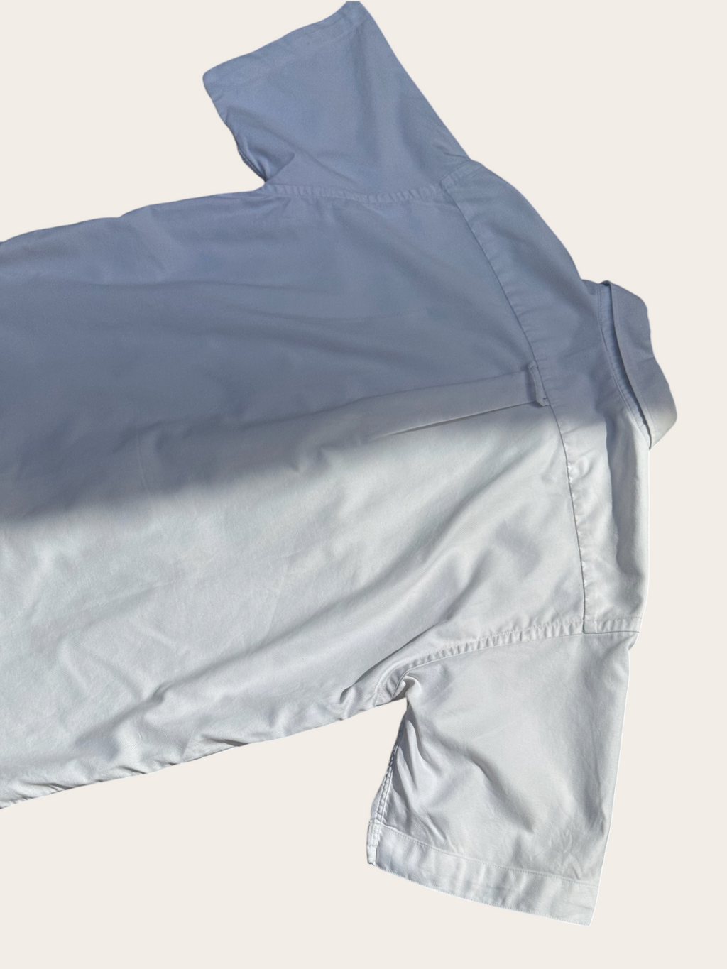 Lacoste short-sleeve shirt white size 39 men's – view 6
