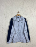 VESTE LOTTO TRACKSUIT GRIS / BLEU – XL - vintage - mixte