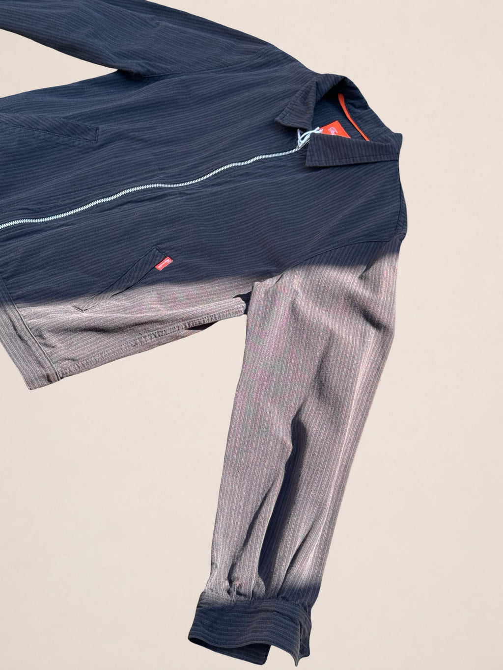 Veste zippée Façonnable – Gris foncé – Taille 3 – Mixte — photo complémentaire 3