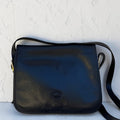 Sac Bandoulière Longchamp Paris Cuir Noir Vintage Mixte
