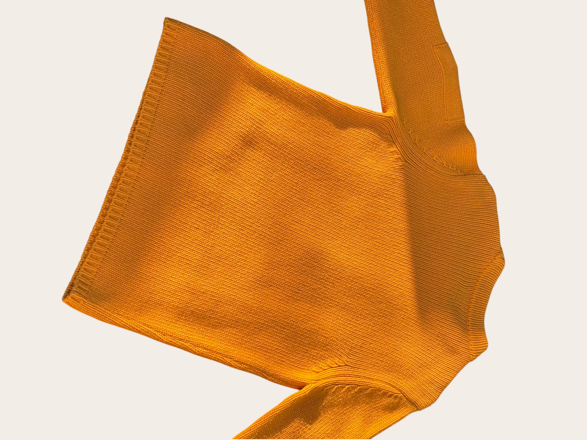 Pull C.P. Company en laine – Ocre – T.48 – Mixte — photo complémentaire 4