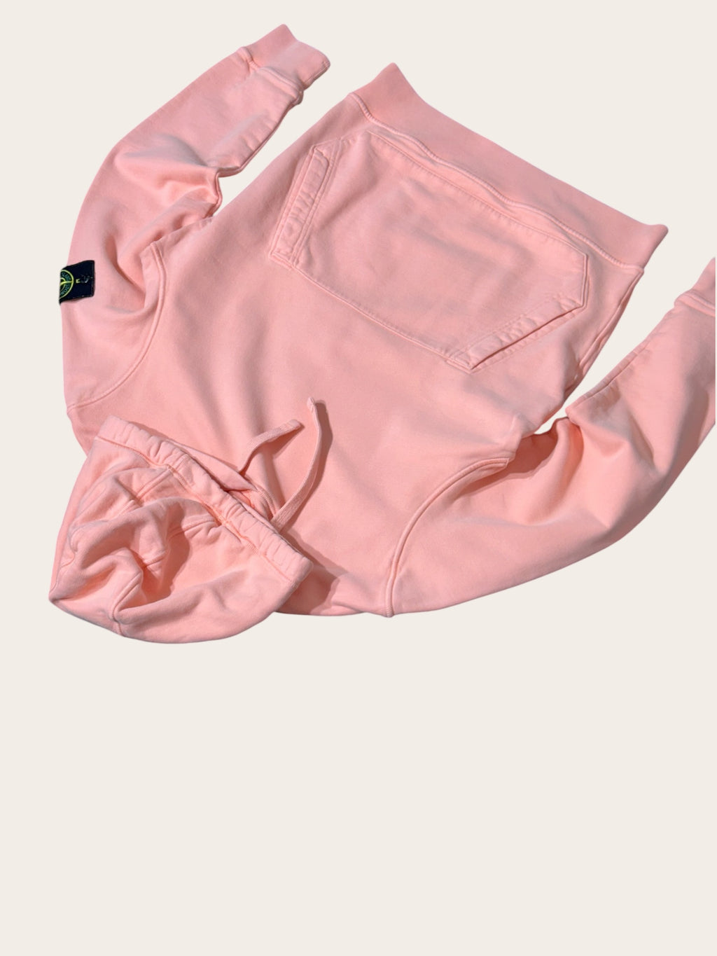 Sweat à capuche Stone Island – Saumon – S – Mixte — photo complémentaire 3