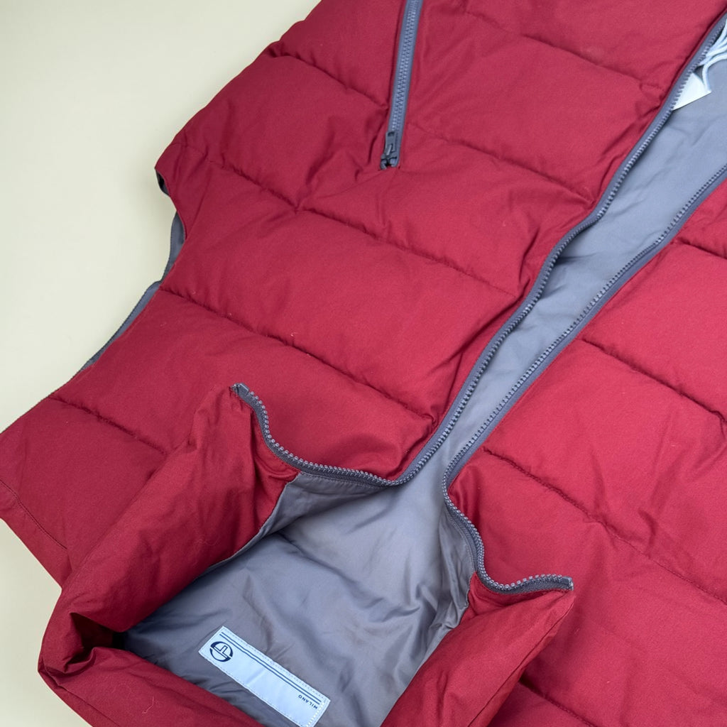 Doudoune sans manches Sergio Tacchini – Rouge – 2XL – Homme — photo complémentaire 3