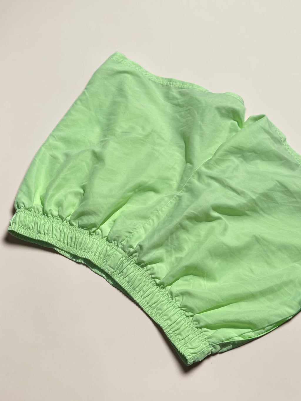 Short de bain Nike – Vert fluo – L – Homme – Vintage — photo complémentaire 6