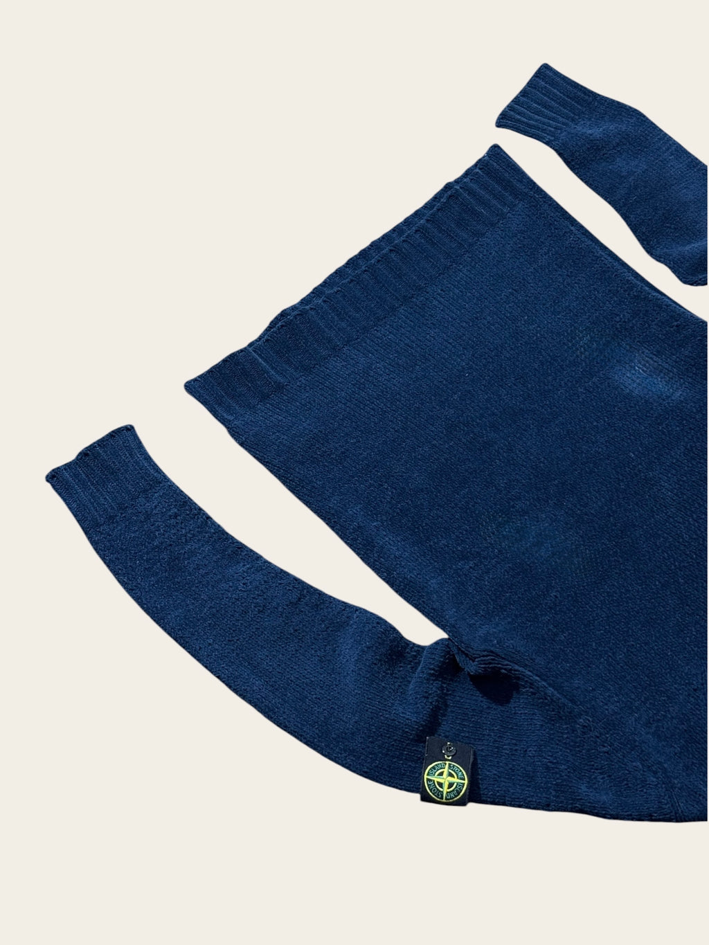 Pull Stone Island – Bleu marine – S – Mixte — photo complémentaire 2