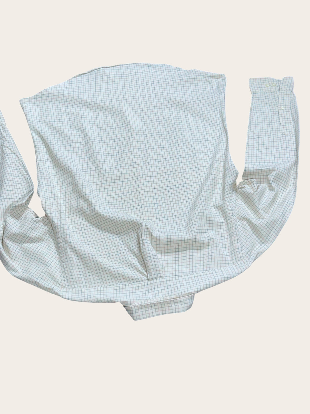 Chemise Polo Ralph Lauren à carreaux – Beige – L – Mixte — photo complémentaire 5